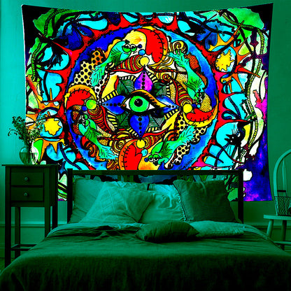 Fluorescent Tapestry / Night Light Tapestry（Abstract, Tapestry Backdrop）