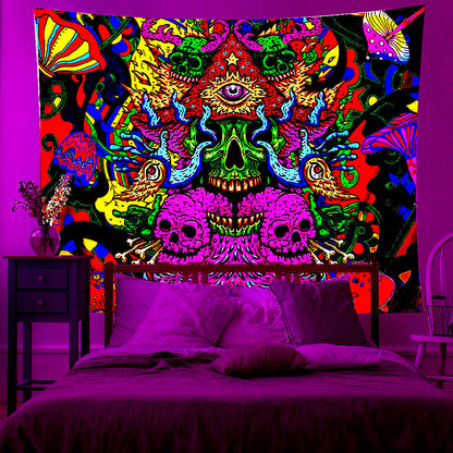 Fluorescent Tapestry / Night Light Tapestry（Abstract, Tapestry Backdrop)