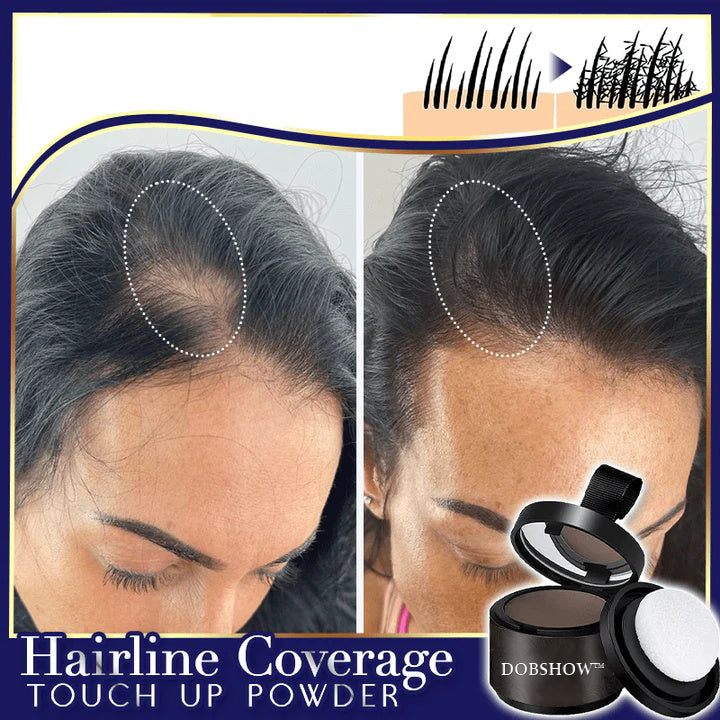 Dobshow™ Premium Hairline Coverage Touch Up Powder