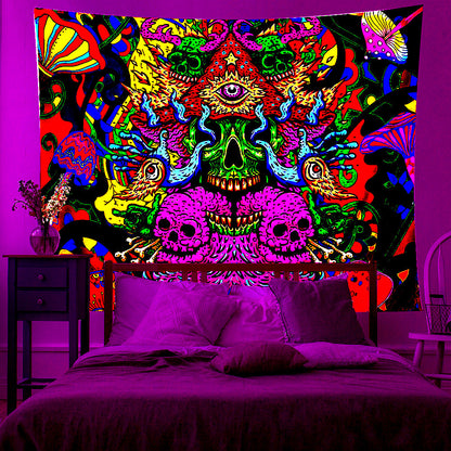 Fluorescent Tapestry / Night Light Tapestry（Abstract, Tapestry Backdrop)