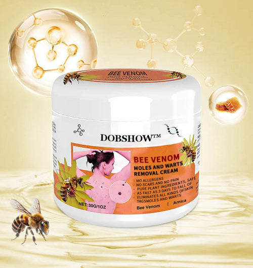 🐝🐝 Dobshow™Bee Venom Mole and Wart Treatment Cream