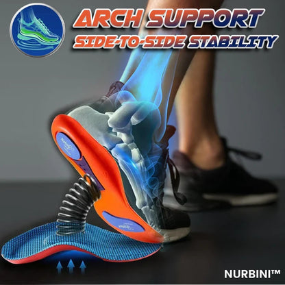 Nurbini™Shock-Absorbing Orthotic Sports Shoe Insoles