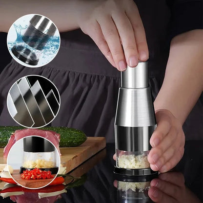 MoZall™ Hand Press Garlic Chopper