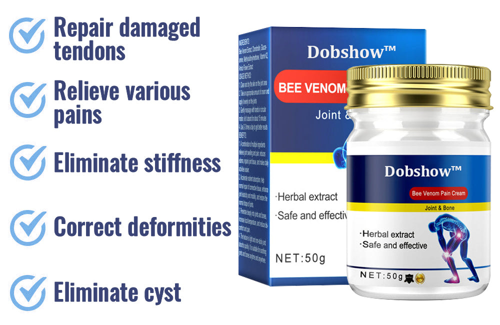 Dobshow™ Bee Venom Joint and Bone Therapy Advanced Cream🎉Limited Time Offer🐝