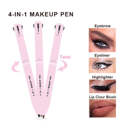 SAVE MONEY！Multi-effect 4 In 1 Cosmetics Pen