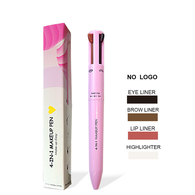 SAVE MONEY！Multi-effect 4 In 1 Cosmetics Pen