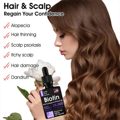 Nurbini™ Hair Follicle Repair Hair Growth Drops - Achieve thicker hair quickly