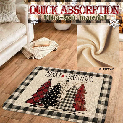 Cozzy™ Vintage Christmas Non-slip Door Mat