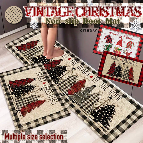 Cozzy™ Vintage Christmas Non-slip Door Mat