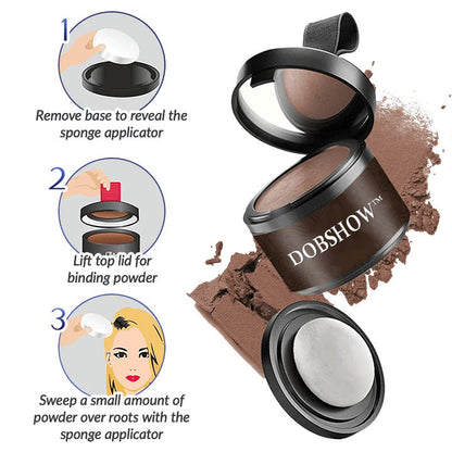 Dobshow™ Premium Hairline Coverage Touch Up Powder