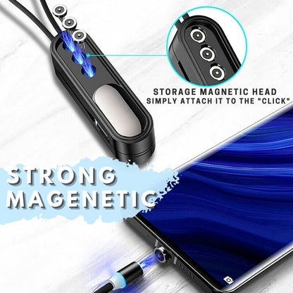 3 in 1 Magnetic Mini Phone Charger Cable