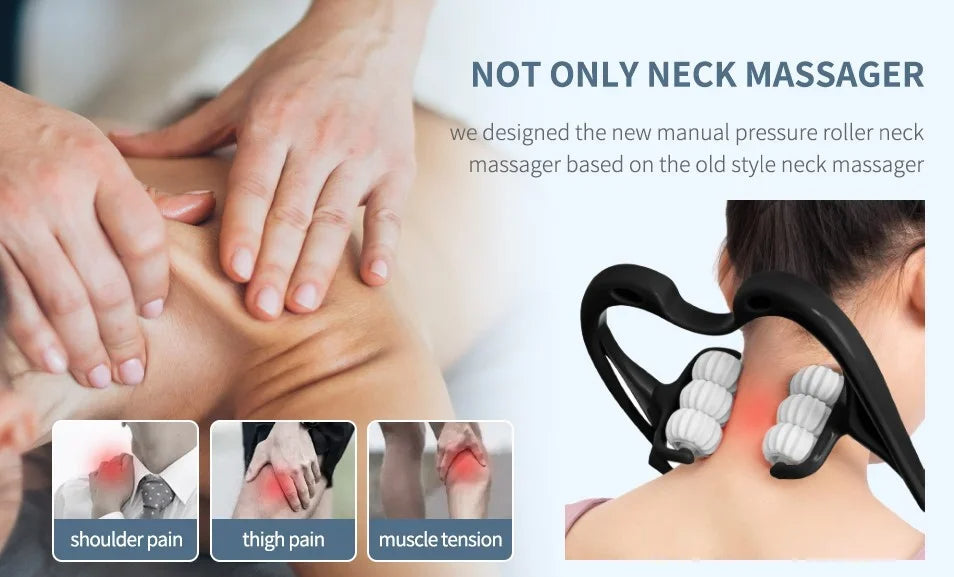 Relax Your Neck 🩺 FeelFly Massage Roller 🔥Time-limited promotion