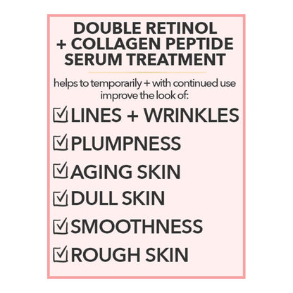 ✨Double Retinol & Collagen Peptide Treatment