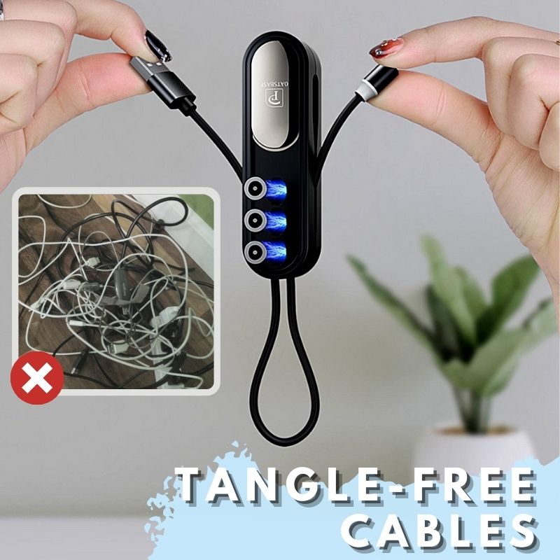 3 in 1 Magnetic Mini Phone Charger Cable