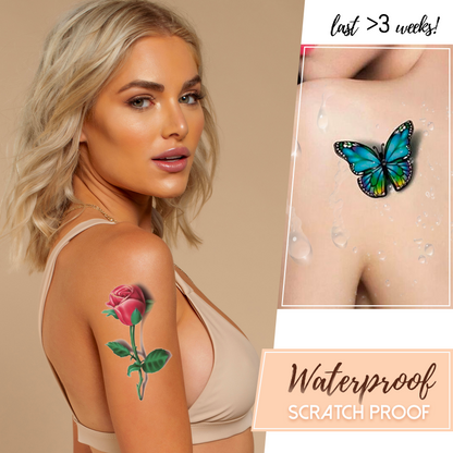 4D Waterproof Tattoo Sticker